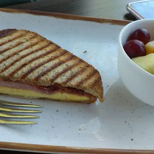 Double Cheese and Ham Panini