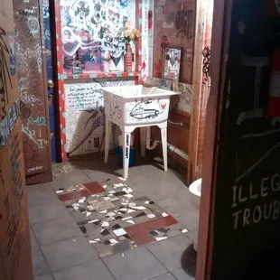 The gender neutral bathroom