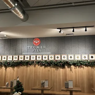 awards wall