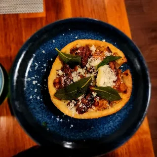 Butternut Squash Tart, a perfect pairing with the salad