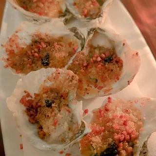 Chipotle Baked Oysters