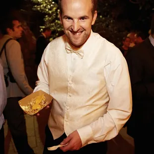 Don't forget the cheese!  Photo by Magnolia Weddings.