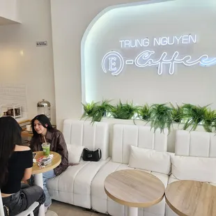 Coffee here at Trung Nguyen E-Coffee