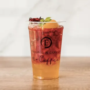 Hibiscus Peach Tea