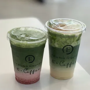 Banana Matcha Latte