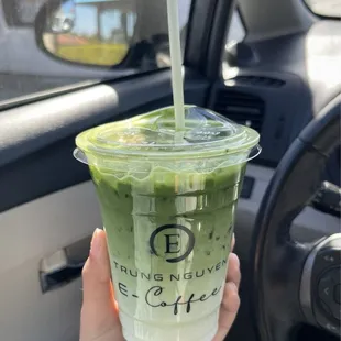 Iced Matcha Latte