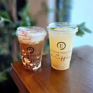 Hazelnut Coffee and Soursop Tea