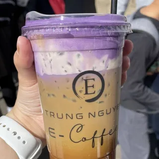 Ube Matcha Coffee