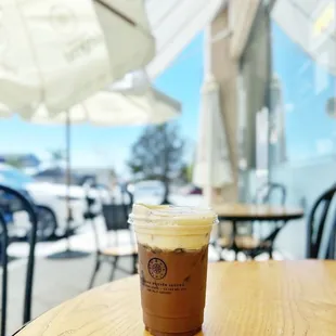 ICED Egg Coffee | www.moniquedao.com
