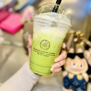 Matcha Blended Ice SO YUM.