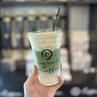 Banana Matcha Latte