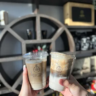 Hojicha Maple Oat Latte