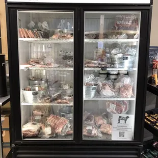 Local chicken, beef, or pork from Hill View Farms
