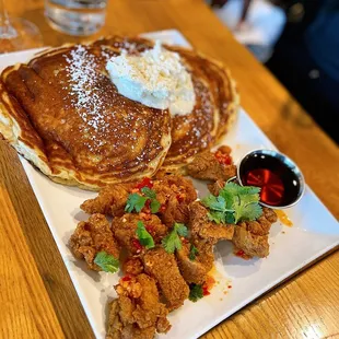 Pancakes &amp; Fried Chicken