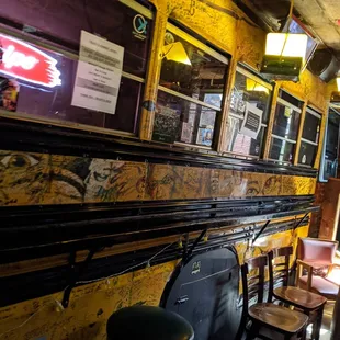 Upstairs bus bar area