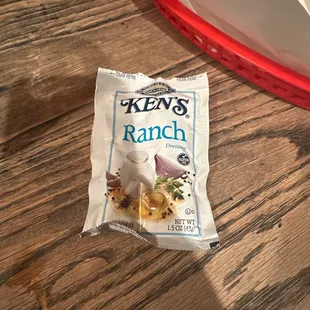 a bag of ranch