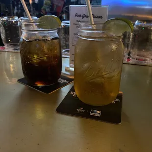 Rum and coke  Whiskey ginger
