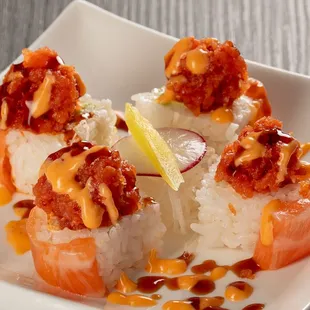 food, sushi and sashimi