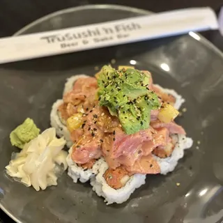 Poke Hawaiian Roll