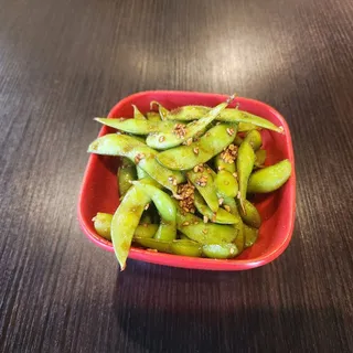 Garlic Edamame