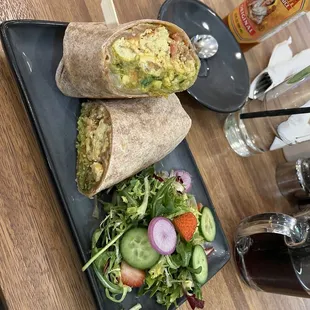 Chorizo Breakfast Wrap