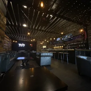 the interior of the restaurant