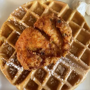 Chicken and waffle