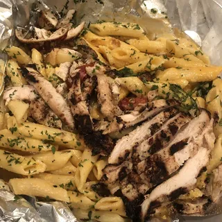 Spicy Grilled Chicken Alfredo