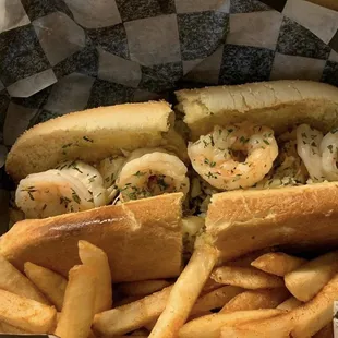 Seafood Po'Boy