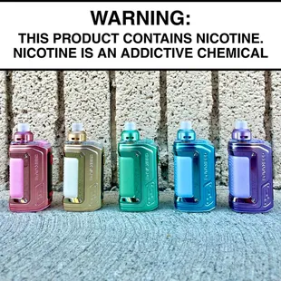 GeekVape H45! Works with salt and freebase e-liquid with compatible coils!