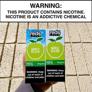 Daze - Reds Apple Golden Kiwi available in 0, 3 and 6 mg!!
