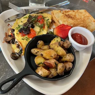 Playa Vegetarian Omelet