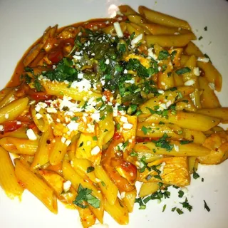 Spicy Roasted Red Pepper Penne