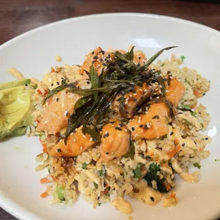 Sambal Salmon Avocado Bowl