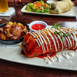 Oaxacan wet burrito.. so good!
