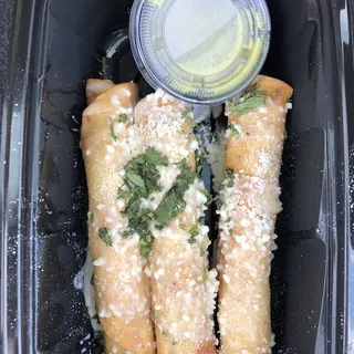 Spicy Chicken Taquitos