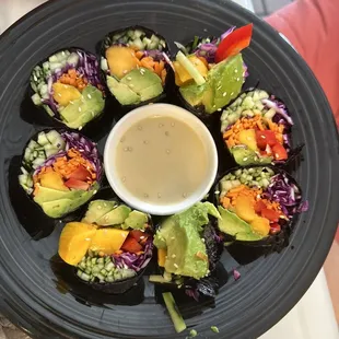 Nori Roll - Great! I loved the ginger sauce