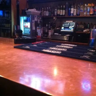 Wish I could actually get a drink at the bar.