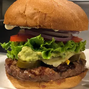 Tex Mex Burger! YUMMMM.