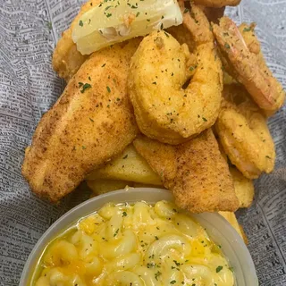 2 Pieces Catfish & 5 Shrimps Combo