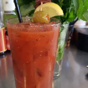 Organic Basil Bloody Mary