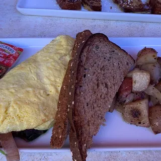 Veggie Omelet Breakfast