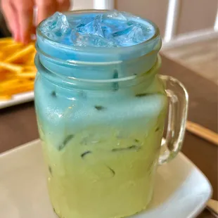 Rose Butterfly Matcha