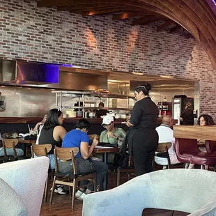 One of the seating areas.