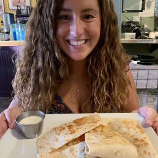Grilled Chicken Quesadilla