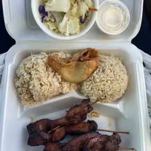 7.  Chicken Kabob (to-go)