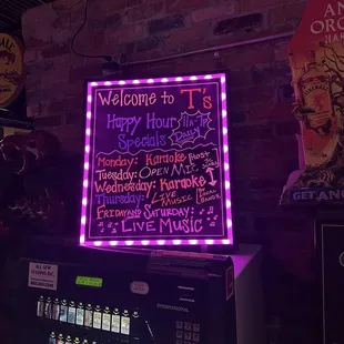 Weekly specials