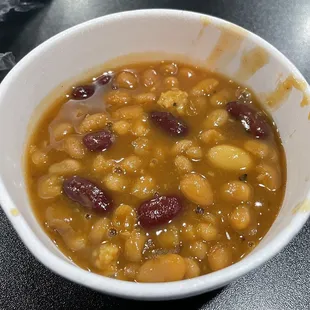 Baked Beans are unusually good!