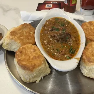 Biscuits & Oxtail Gravy