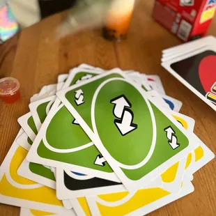 Uno card game  06. Cold Thai Milk Tea